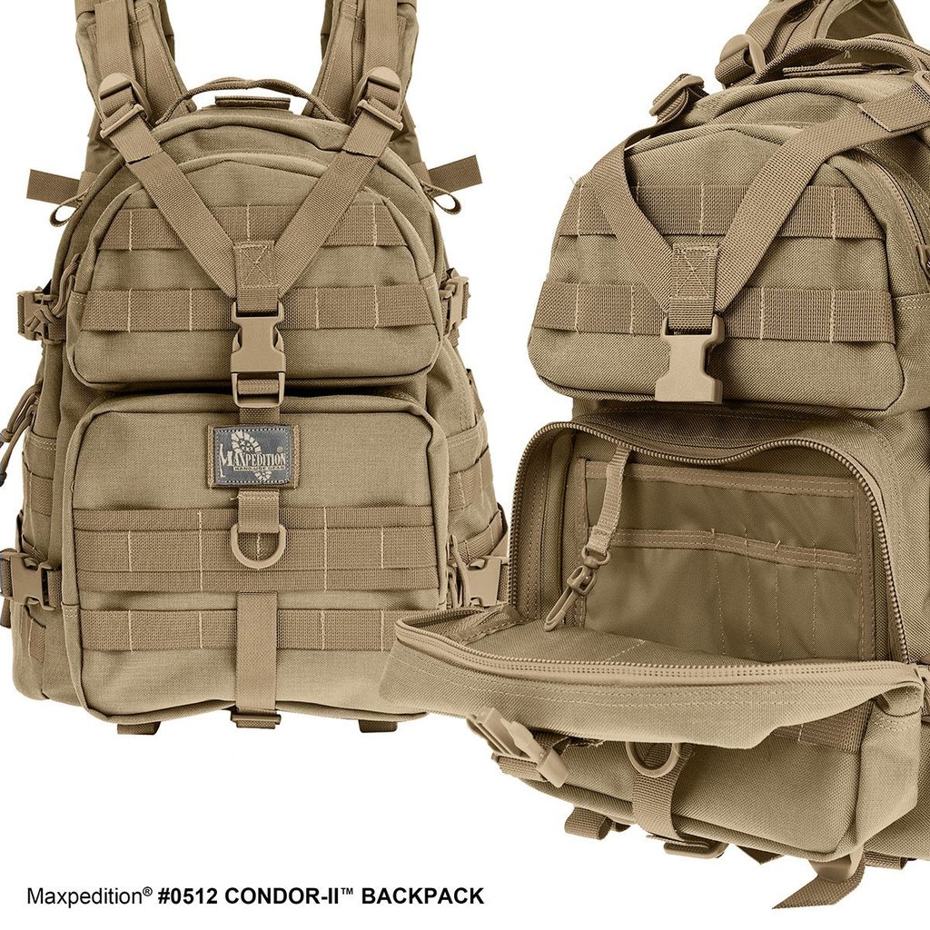 Maxpedition Condor-II Backpack 23L – Ambitec Inc